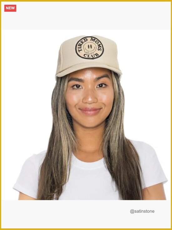 Trucker Hat Baseball Cap Adjustable Snapback Mesh One Size Polyester main image 5